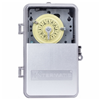 T104PCD82 - 40A 208-277V DPST Plastic Clear Cover Time Clock - Intermatic Inc.