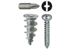 WDK8 - #8 Zinc Alloy Walldriller Anchor Kit - LH Dottie