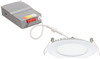 WF4SWW590CRIMBM6 - 4" 9W Led Wafer 27K/3K/35K/4K/5K Black 90cri - Juno