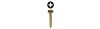 WR61 - #6 X 1'' Phil BH Coarse Thread Drywall Screw - LH Dottie