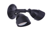 Z422BZLED - 25W 30K Led Bronze Outdoor Double Head Flood - Craftmade